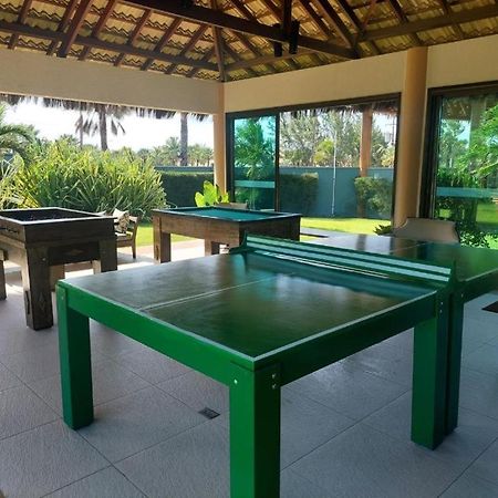 Paraiso Frente Mar!! 04 Pessoas-Pe Na Areia Vg Sun Cumbuco-Hidro, Sauna, Academia, Piscina,Cozinha Completa, Wifi, Parquinho Infantil Ngoại thất bức ảnh