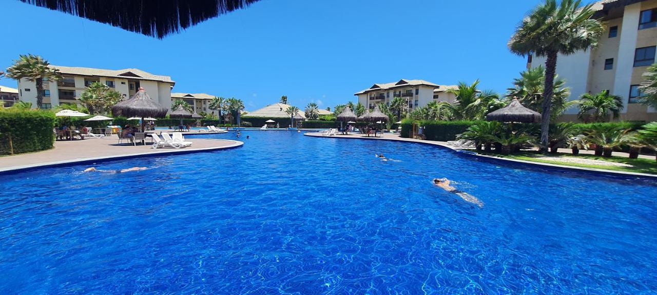 Paraiso Frente Mar!! 04 Pessoas-Pe Na Areia Vg Sun Cumbuco-Hidro, Sauna, Academia, Piscina,Cozinha Completa, Wifi, Parquinho Infantil Ngoại thất bức ảnh