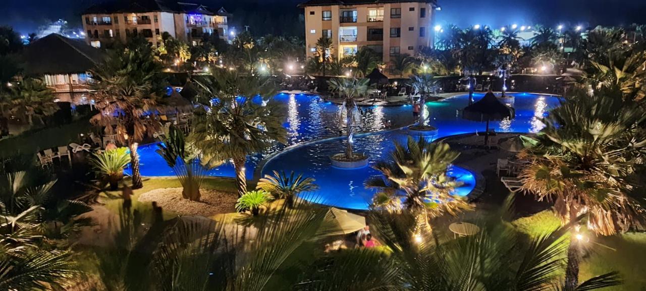 Paraiso Frente Mar!! 04 Pessoas-Pe Na Areia Vg Sun Cumbuco-Hidro, Sauna, Academia, Piscina,Cozinha Completa, Wifi, Parquinho Infantil Ngoại thất bức ảnh