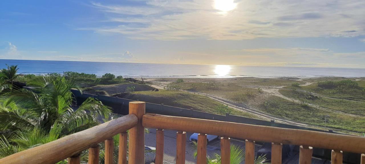 Paraiso Frente Mar!! 04 Pessoas-Pe Na Areia Vg Sun Cumbuco-Hidro, Sauna, Academia, Piscina,Cozinha Completa, Wifi, Parquinho Infantil Ngoại thất bức ảnh